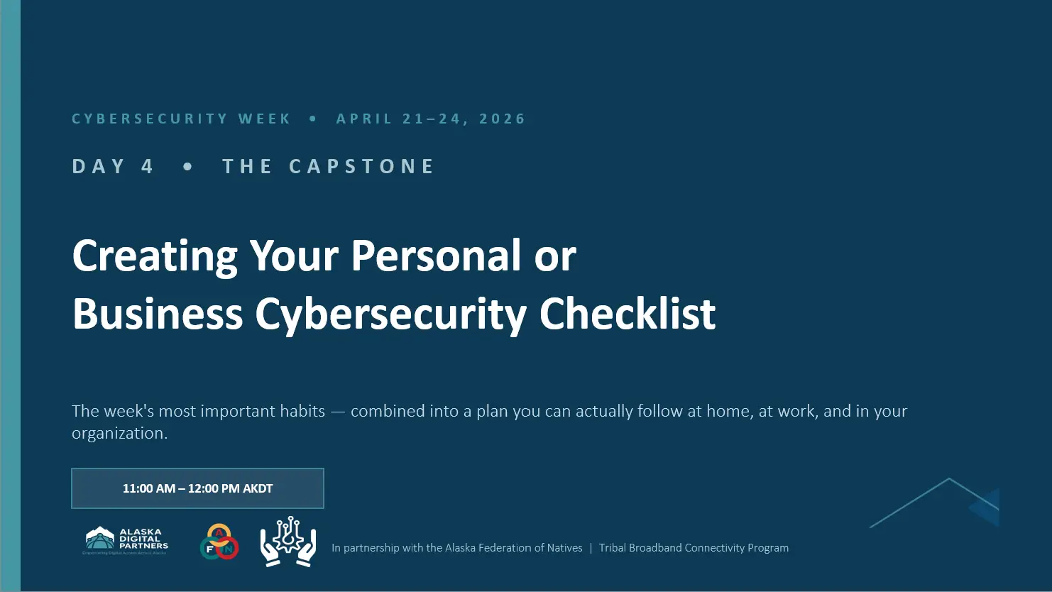 Creating Your Personal or Business Cybersecurity Checklist